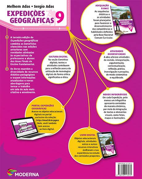 Expedições Geográficas 9 - verso